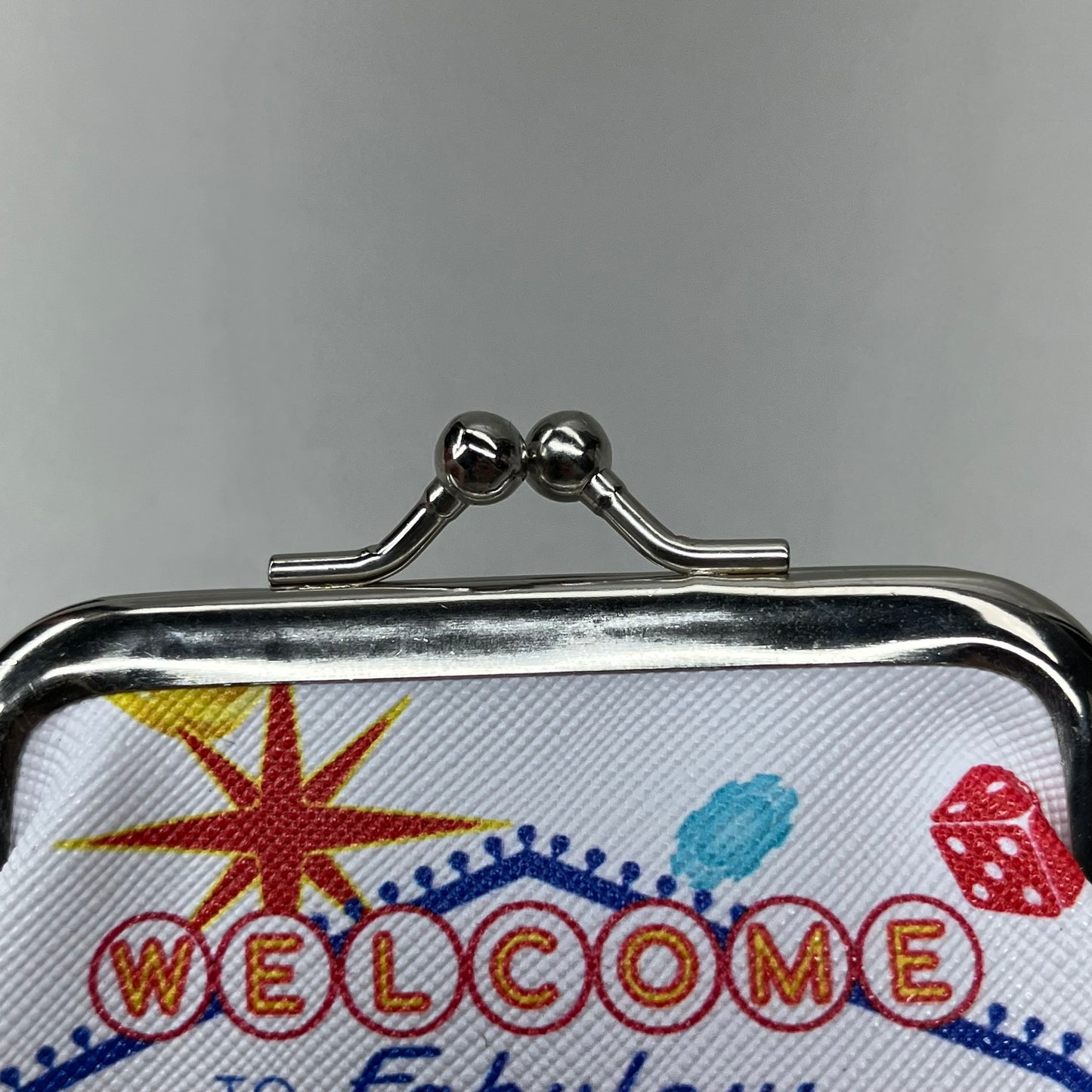 LAS VEGAS 3-PACK! Welcome to Fabulous Las Vegas Coin Purse Souvenirs 4" x 4" Casino