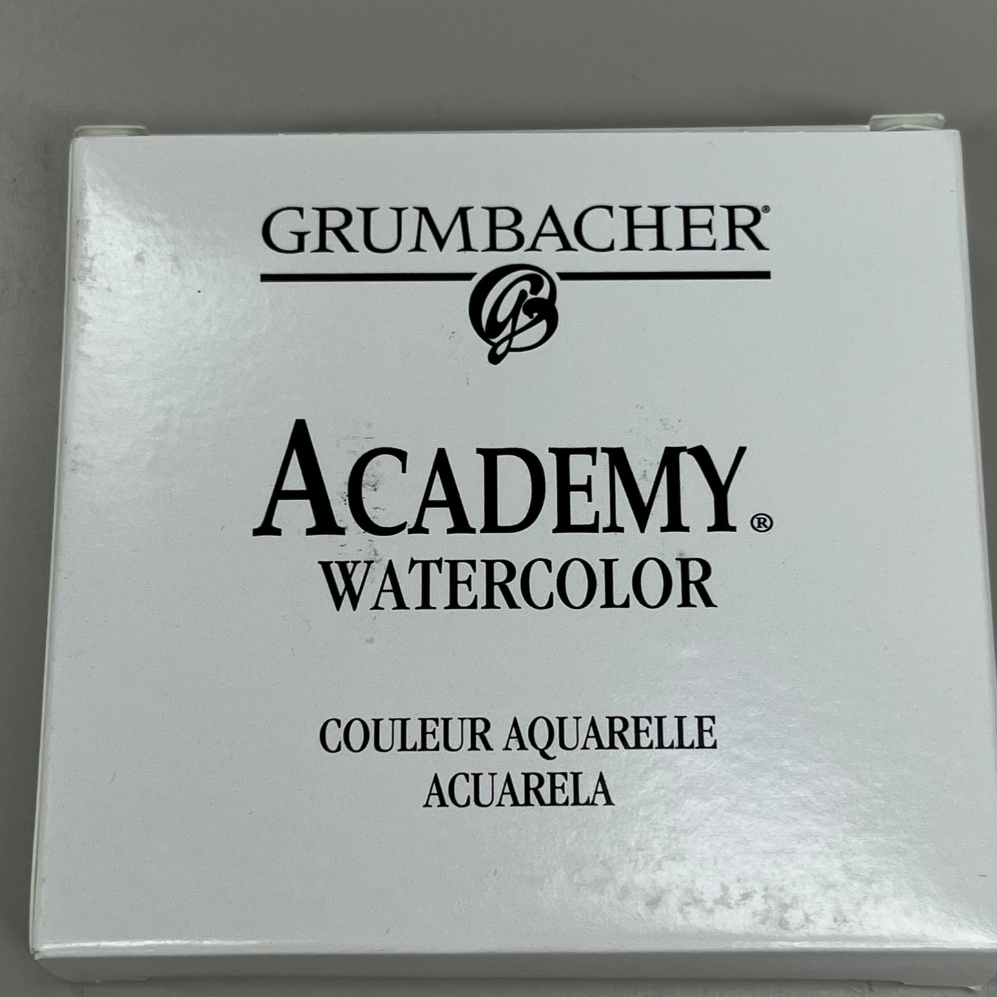 GRUMBACHER 6-PACK! Academy Watercolor Paint Gamboge .25 fl oz / 7.5 ml A077 (New)