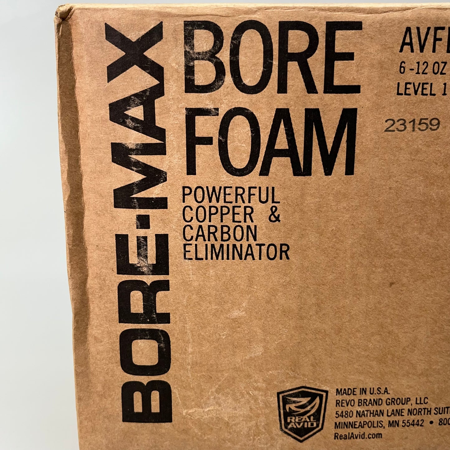 BORE-MAX 6-PACK! Maximum Performance Gun Care Bore Foam 12 oz Aerosol Red AVFBC12A