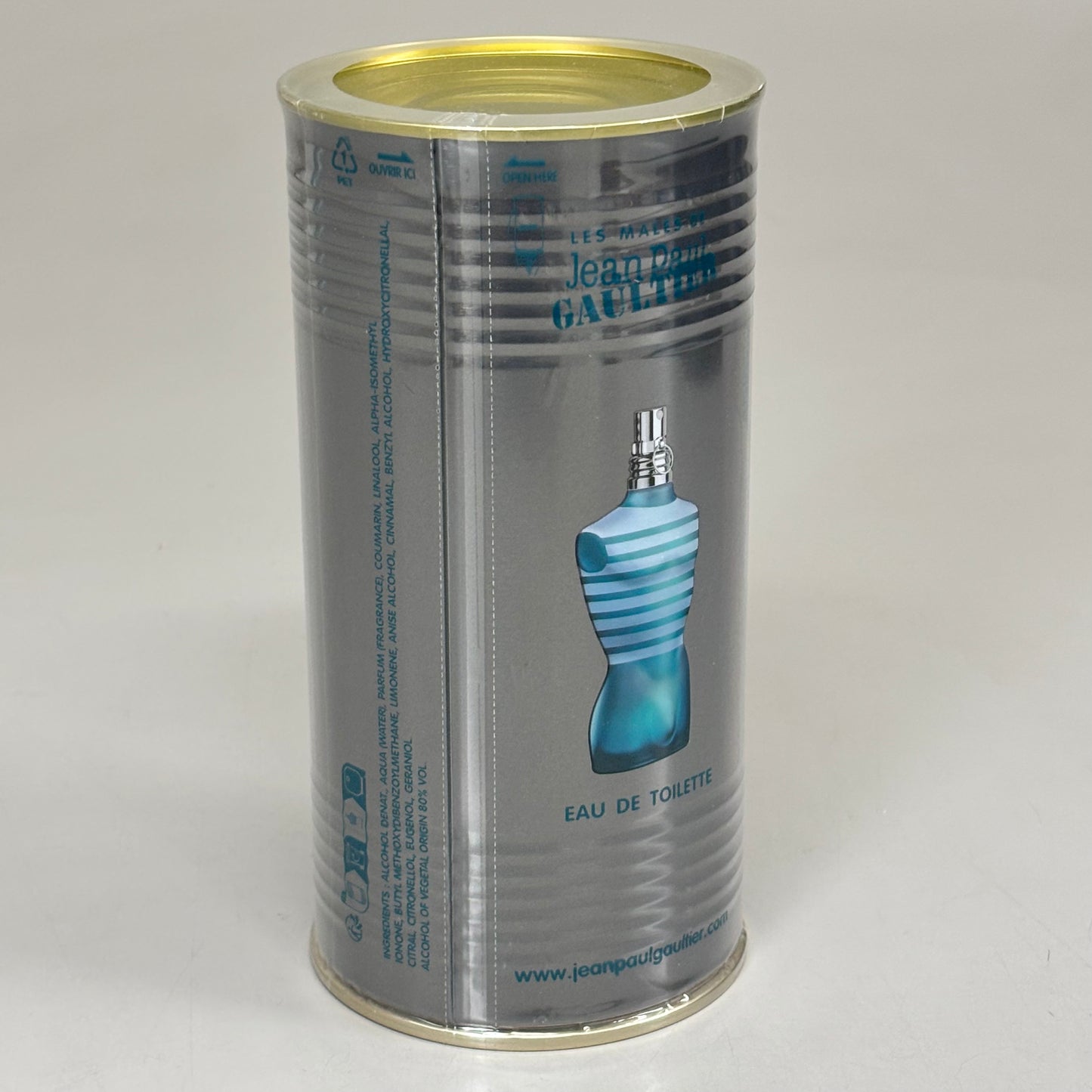 JEAN PAUL GAULTIER "Le Male" Parfum Amber Aromatic Eau De Toilet 4.2 floz
