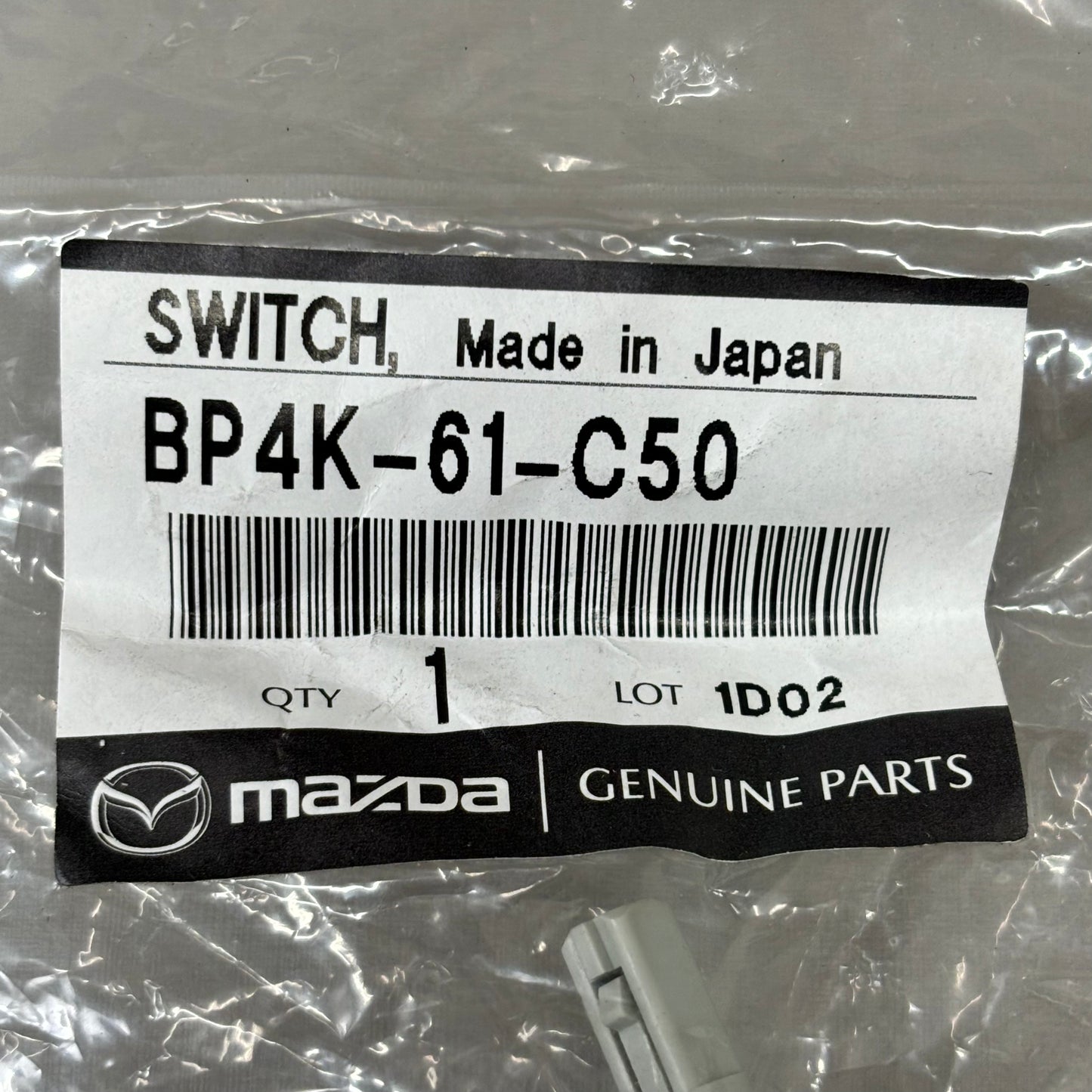 ZA@ MAZDA (10 PACK!) OEM Genuine Parts Switch 3 1/2" x 2" Black BP4K-61-C50