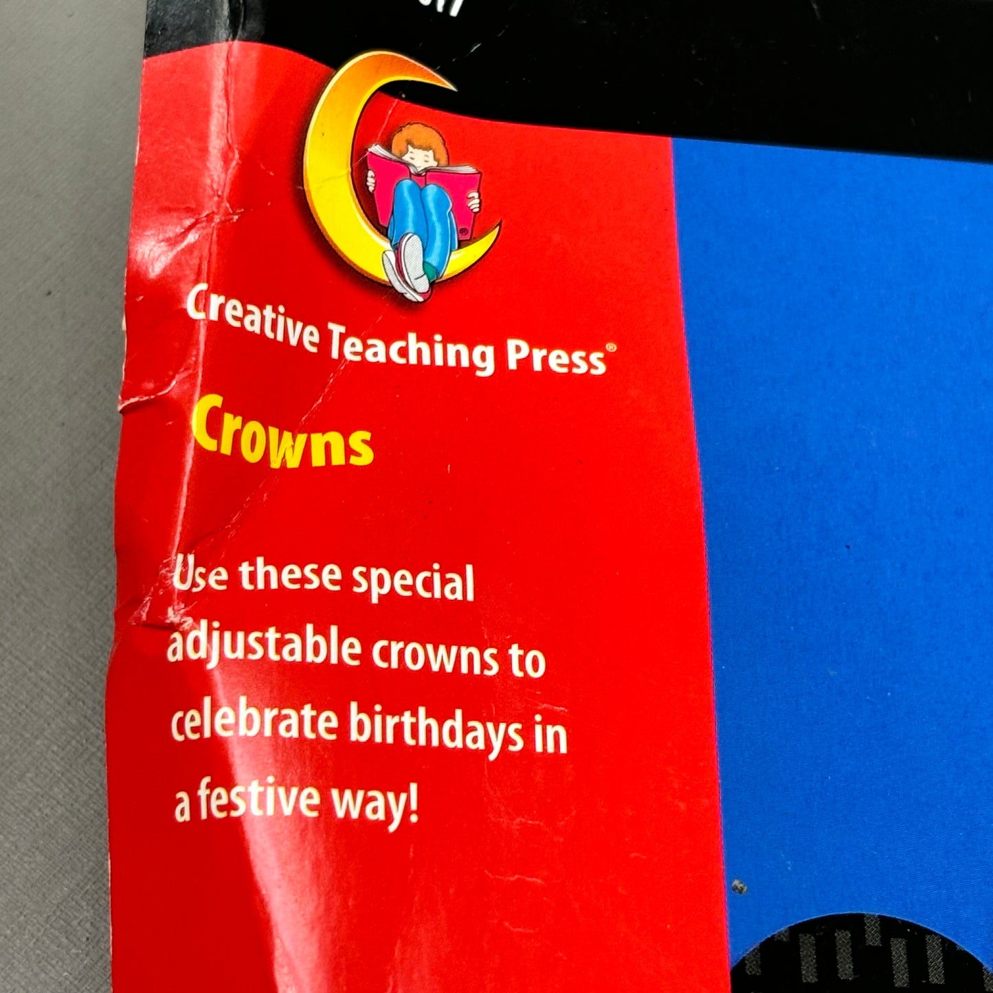 ZA@ CREATIVE TEACHING PRESS (30 PACKS) Happy Birthday Crowns Party Supplies 24" 2817 As-is F