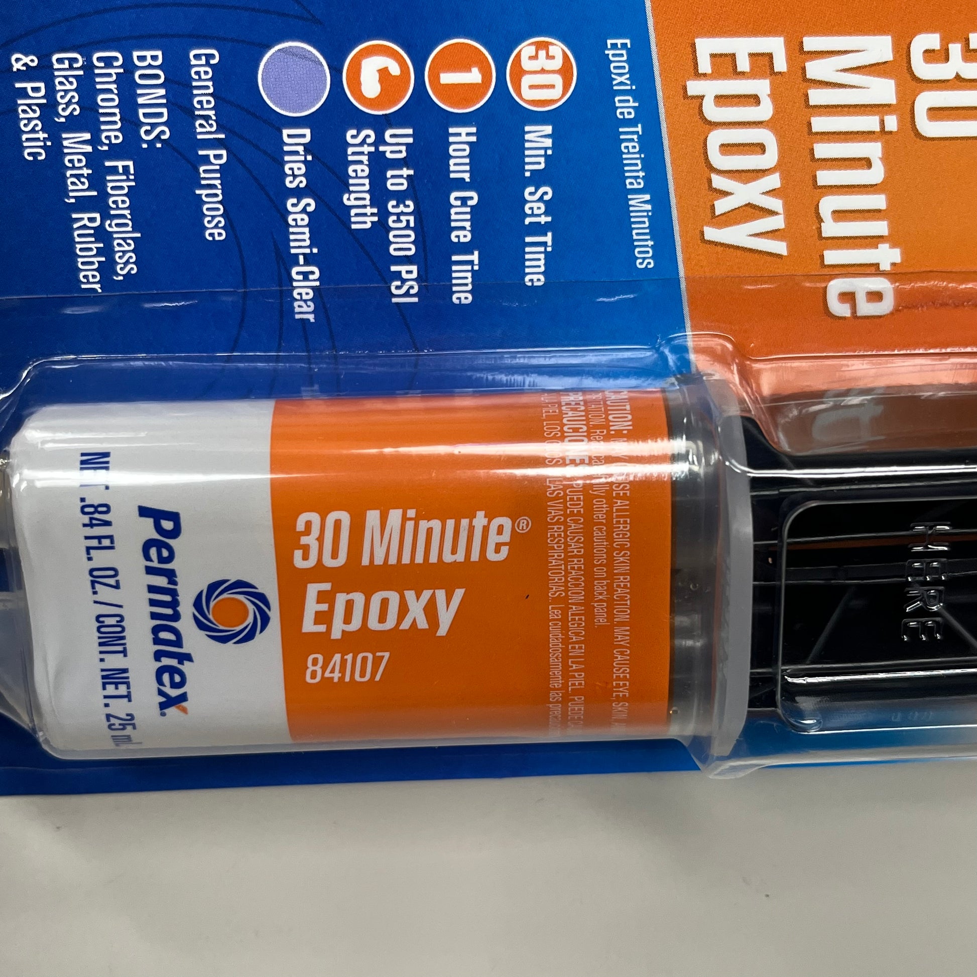 PERMATEX 2Pack 30 Minute Epoxy One Hour Cure Time, Up to 3500 Psi Str