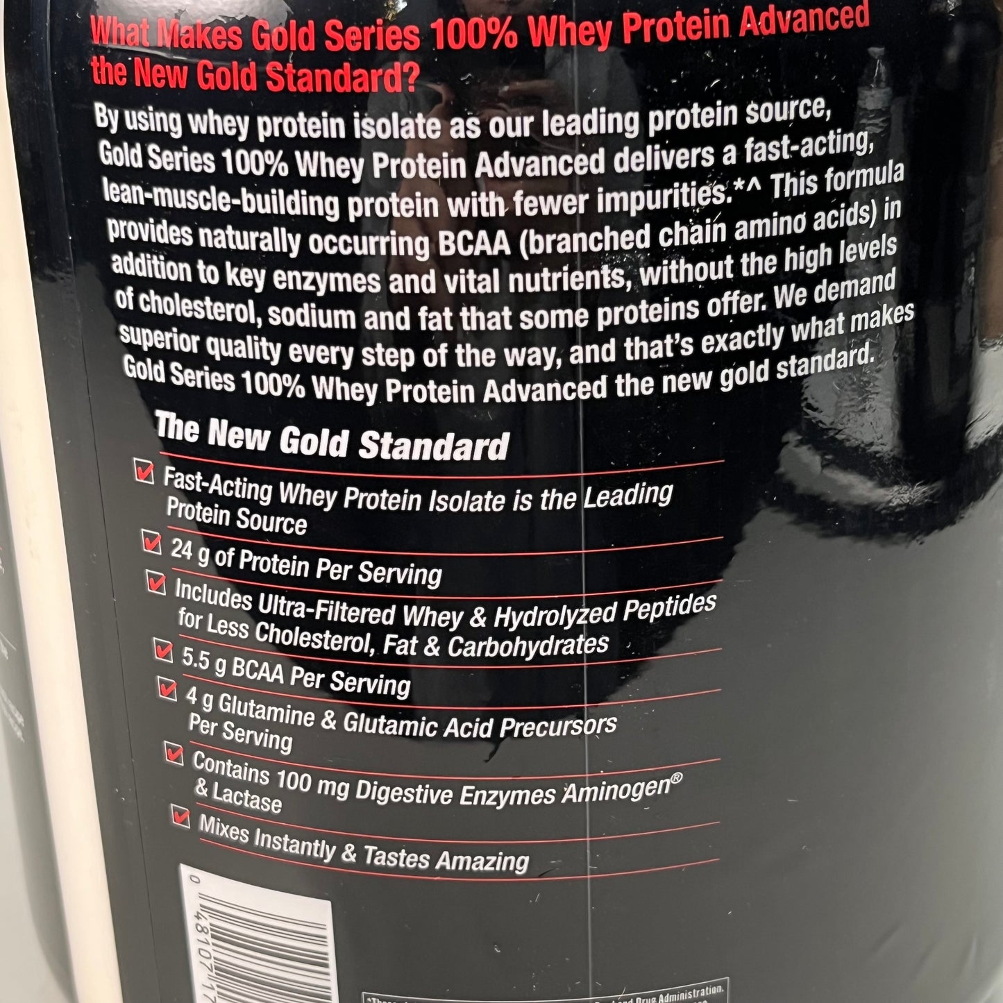 GNC Pro Performance Gold Series 100% Whey Protein Delicious Strawberry 79.10 oz. 2242.5g (New)