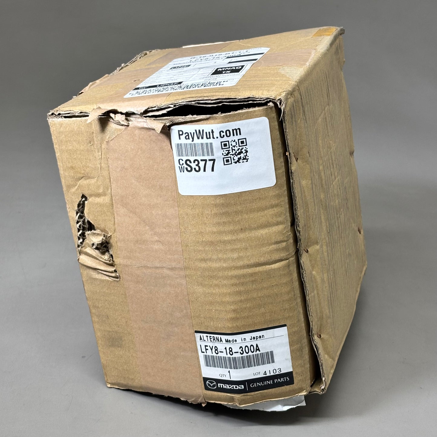 MAZDA Genuine Parts Alternator Fits 3 Vehicles Silver LFY818300A