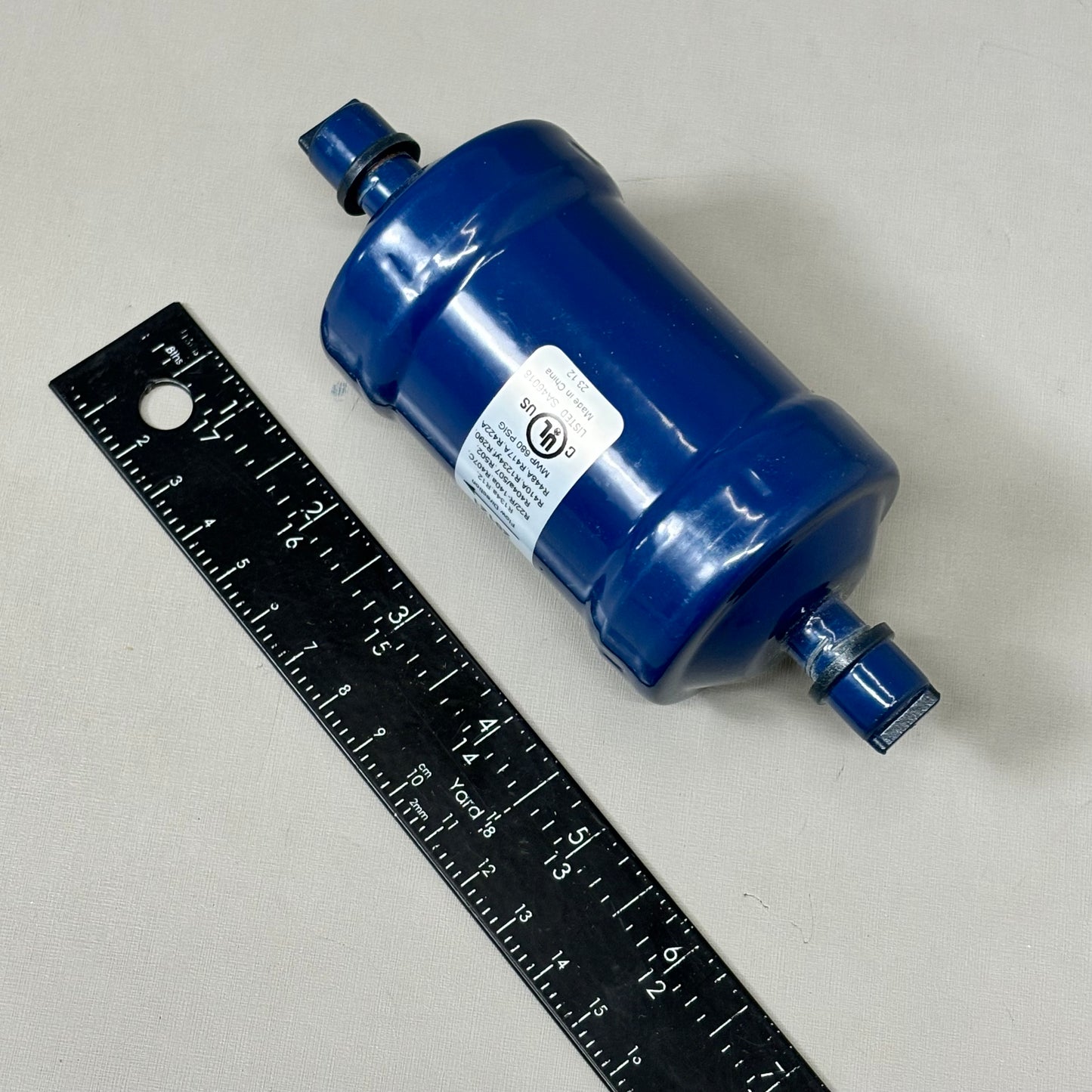 MARS Liquid Line Filer Drier Inlet 3/8" ODF 680 PSIG Copper Connection 28121