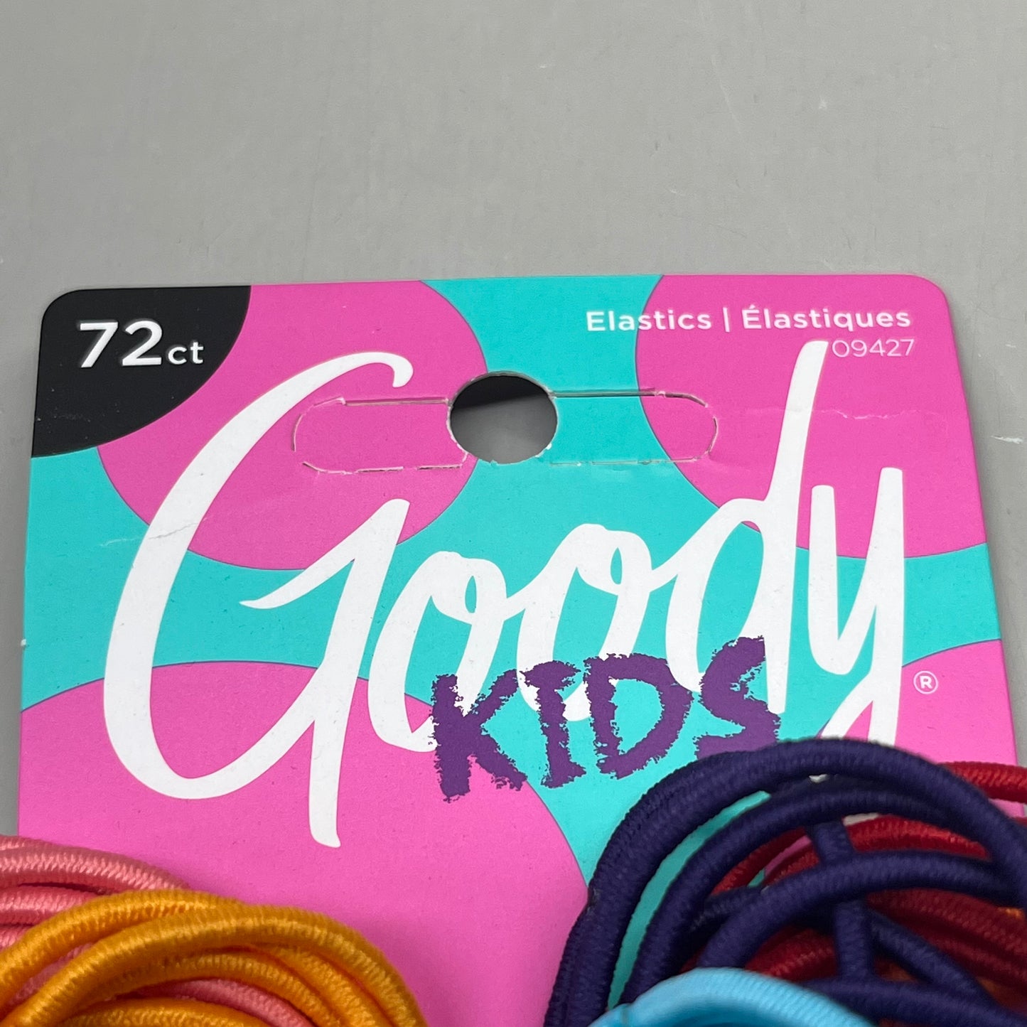 GOODY (3 PACK!) Ouchless Girl's Regular Braided Elastics Colorful 3000140