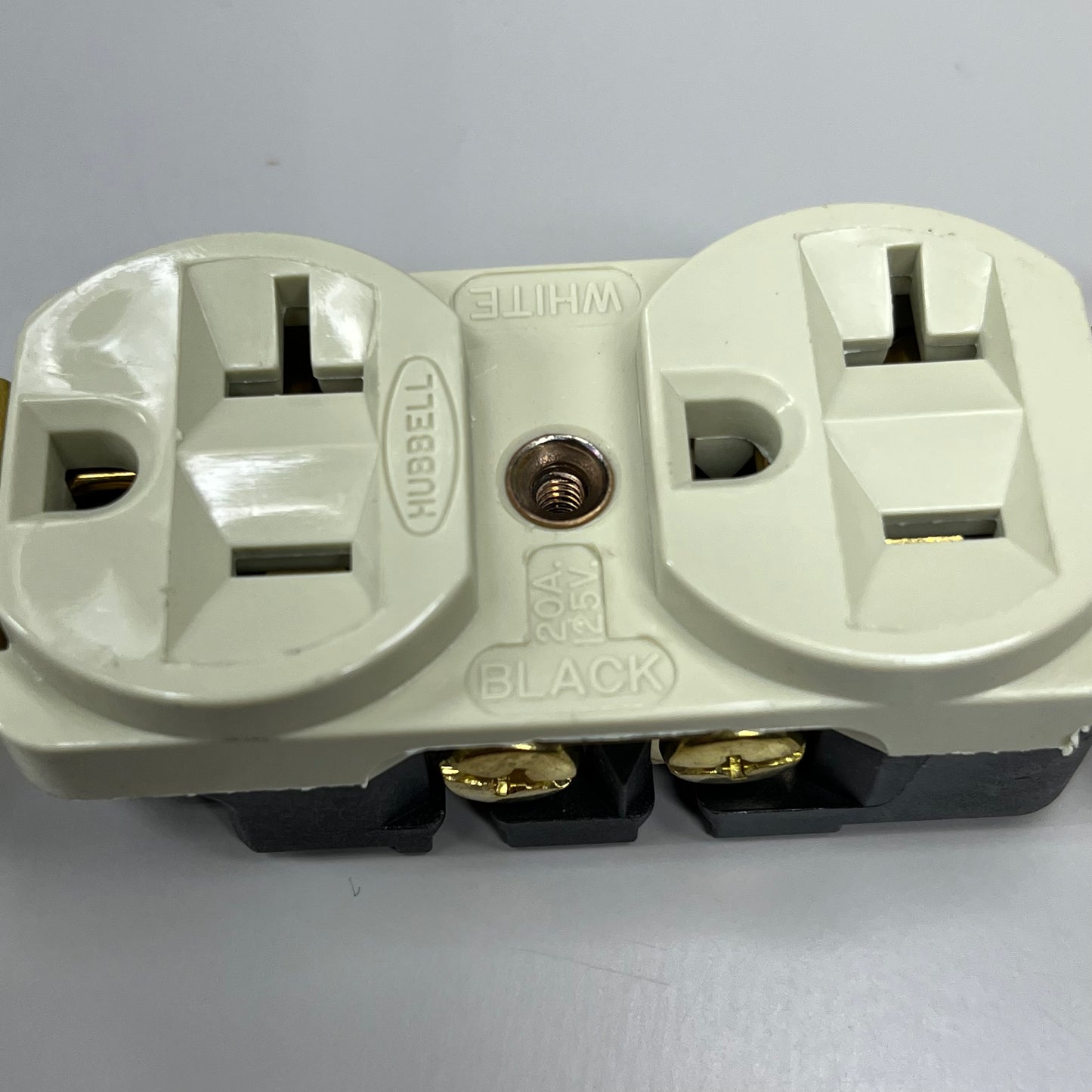 HUBBELL 10-PACK! Wiring Receptacle Outlet 4" x 1.5" Beige HBL5352I (New)