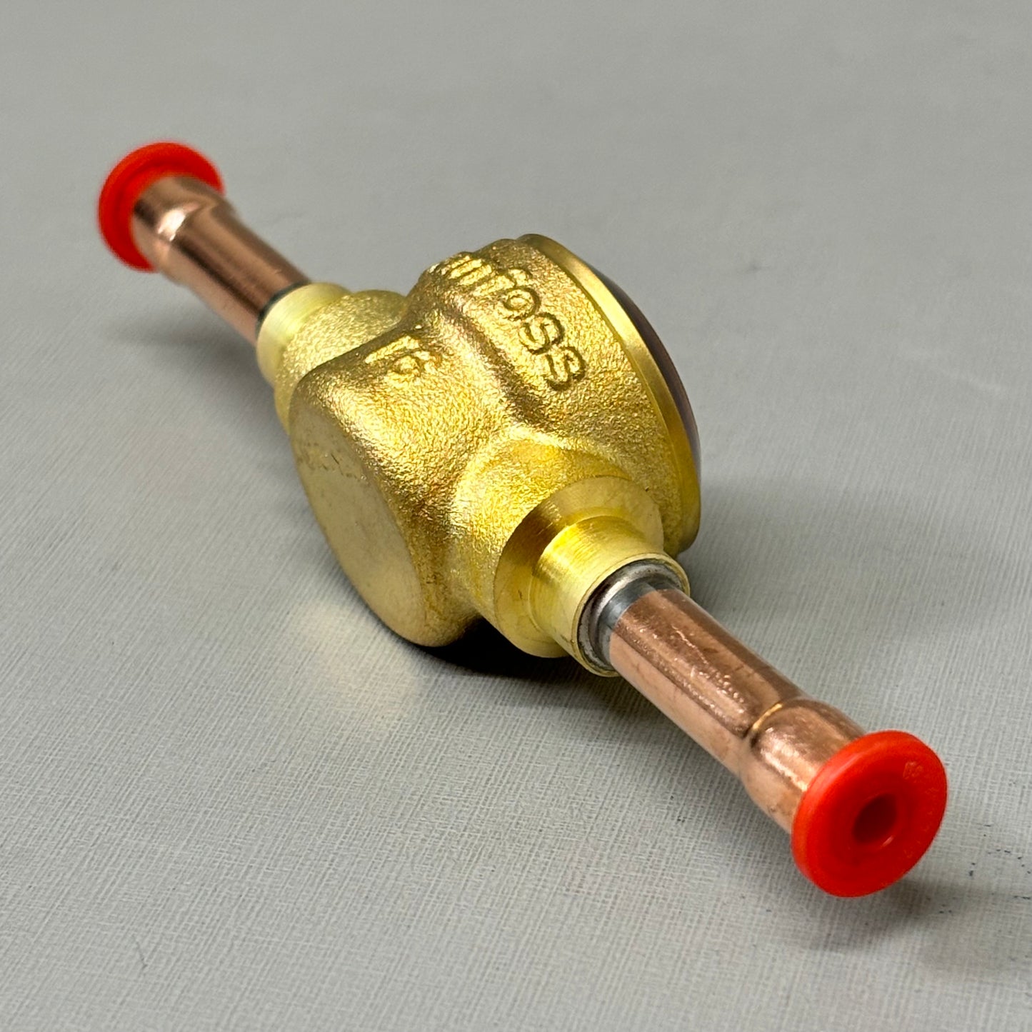 DANFOSS Sight Glass HVAC Monitoring Refrigerant Level 1/4" x 1/4" ODF 014L0181