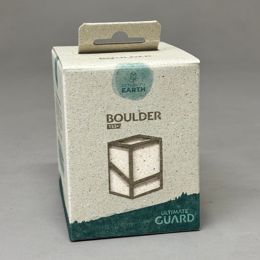 ULTIMATE GAURD Return to Earth Boulder 133+ Secure Double Sleeve Decks Natural