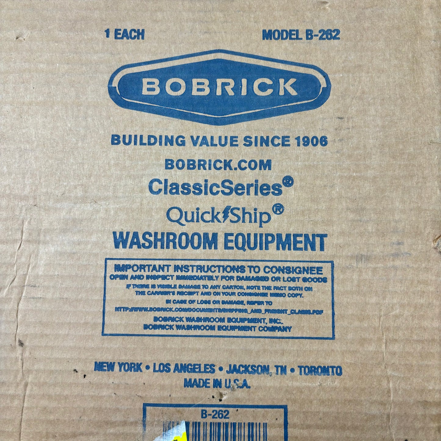 BOBRICK Surface Mounted Commercial Paper Towel Dispenser