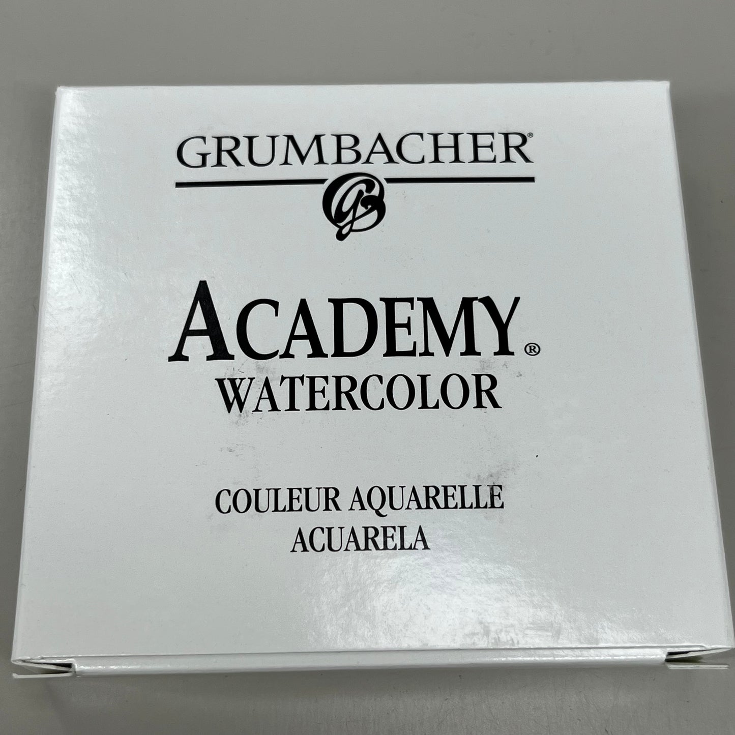 GRUMBACHER 6-PACK! Academy Watercolor Paint Chinese White .25 fl oz / 7.5 ml A043 (New)