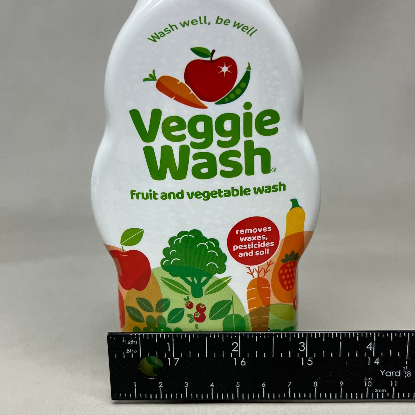 ZA@ VEGGIE WASH 2-PACK! Fruit and Vegetable Produce Wash Soap 16 fl oz. E R81111 (New) A