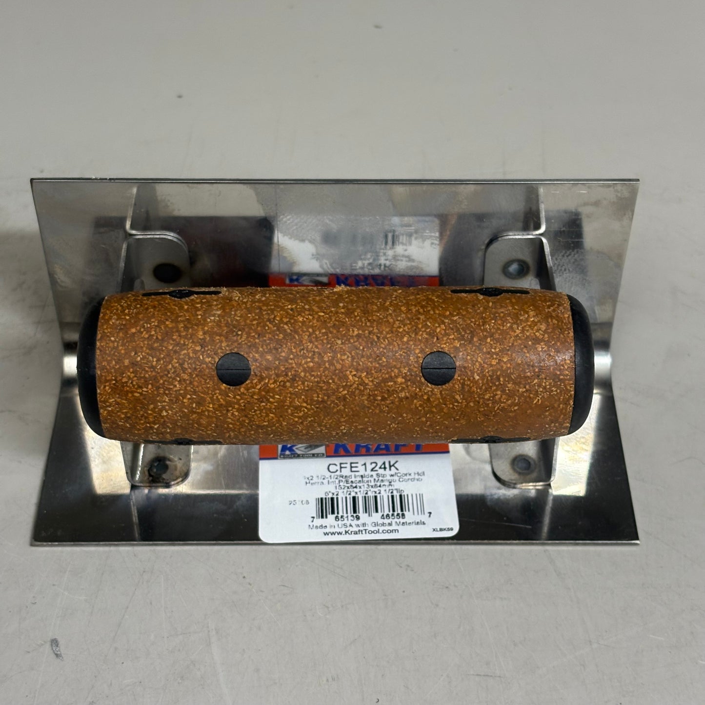 KRAFT TOOL CO Elite Series Five Star™ Inside Step Tool with Cork Handle CFE124K