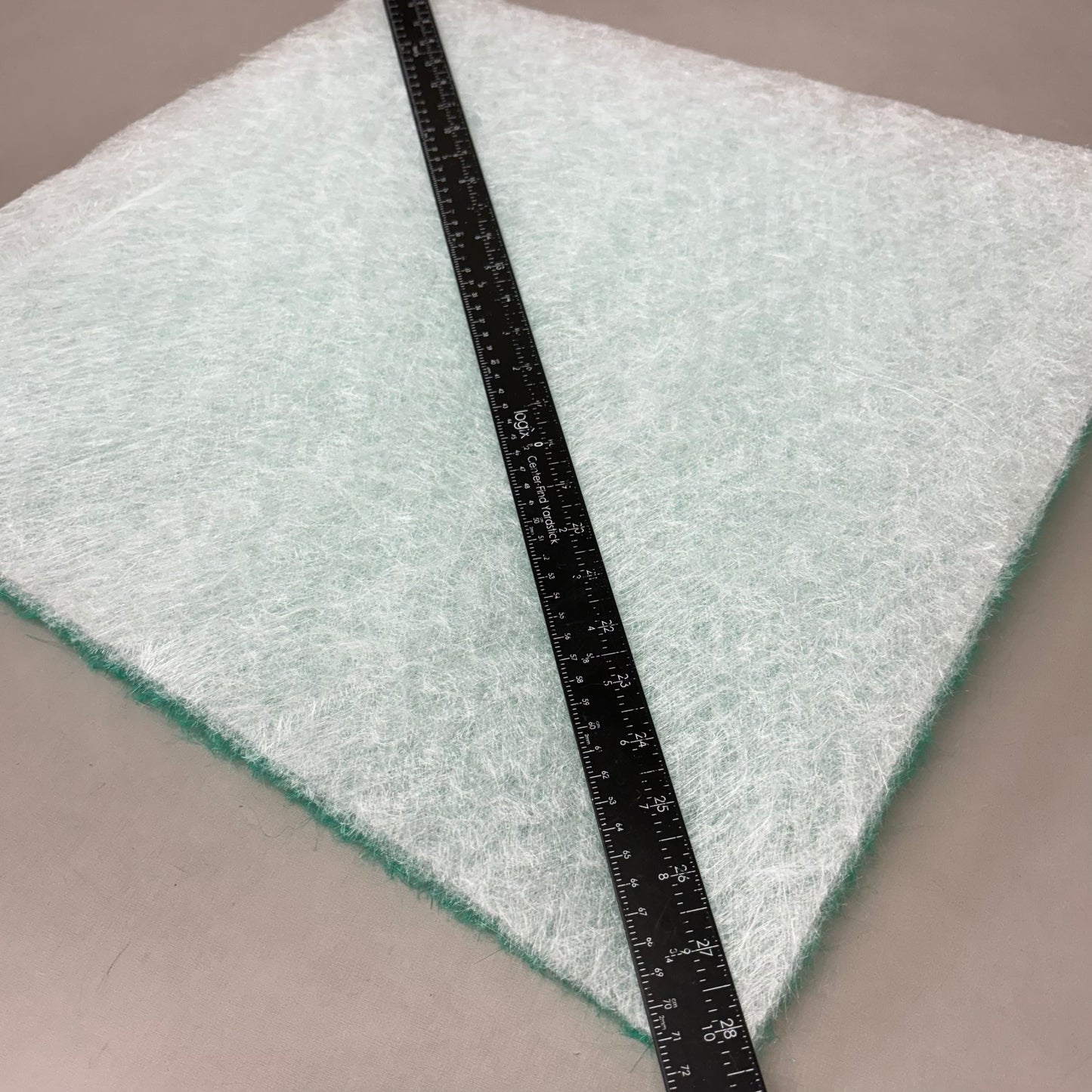 ZA@ BERRY PLASTICS (100 PACK) Fiber Glass 20"x20" Green White