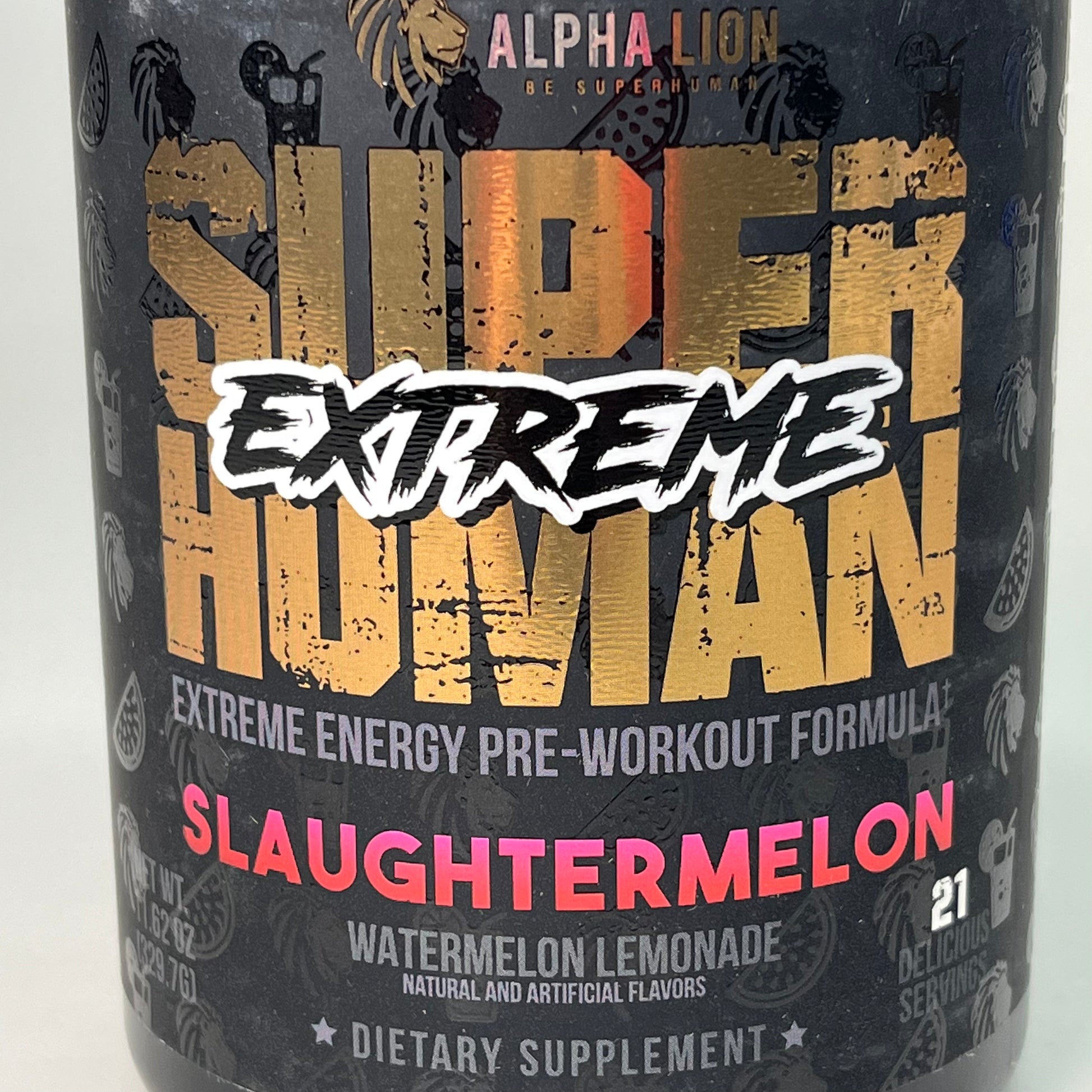 ALPHA LION Super Extreme Human PreWorkout Slaughtermelon 11.62 oz. 32