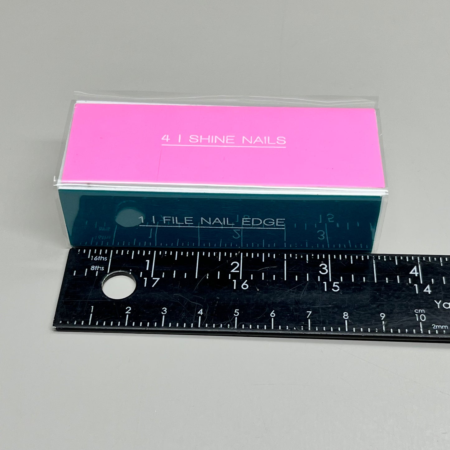 WALGREENS (6 PACK!) 4-Way Nail Buffer 3 1/2" Multi-Color WIC 254461