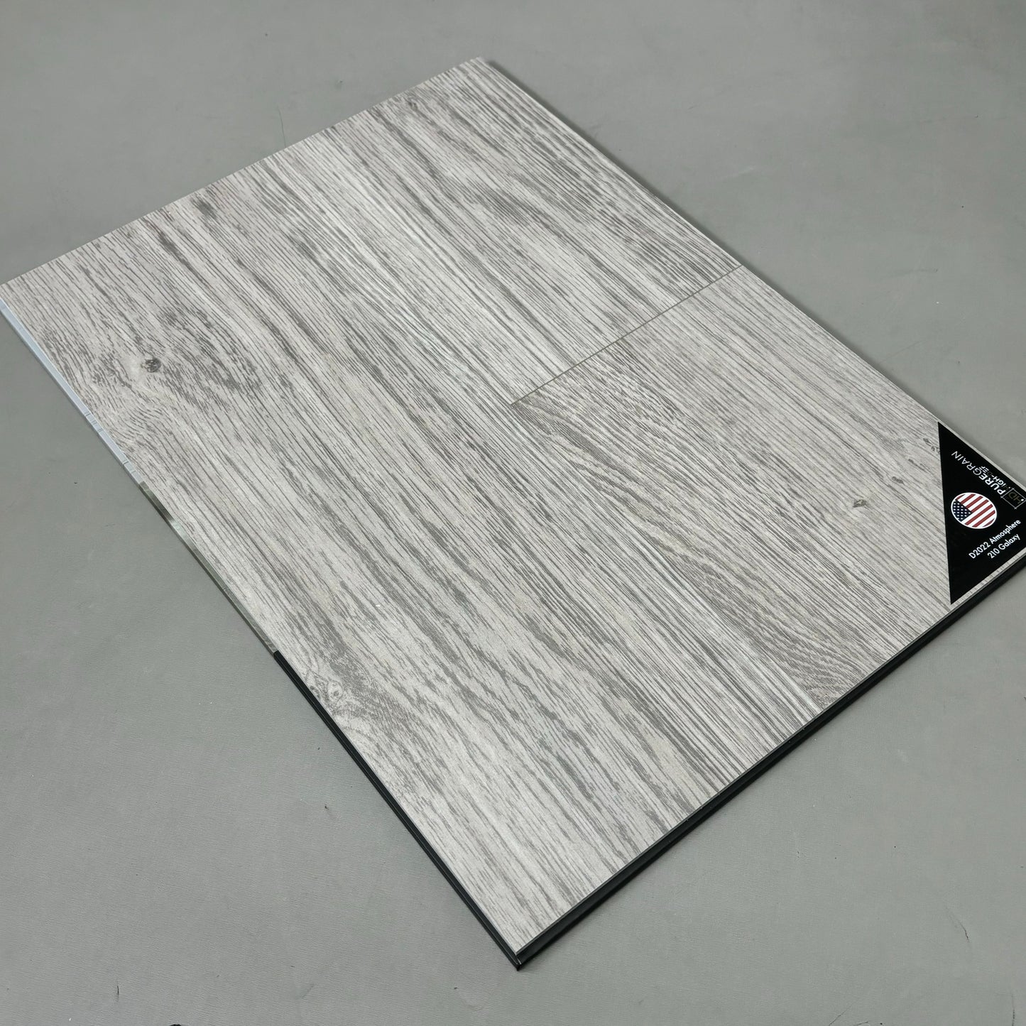 ZA@ ENGINEERED FLOORS (6 PACK) Pure Grain Luxury Vinyl Tile (DLVT) Samples 18"X13" Assorted Colors