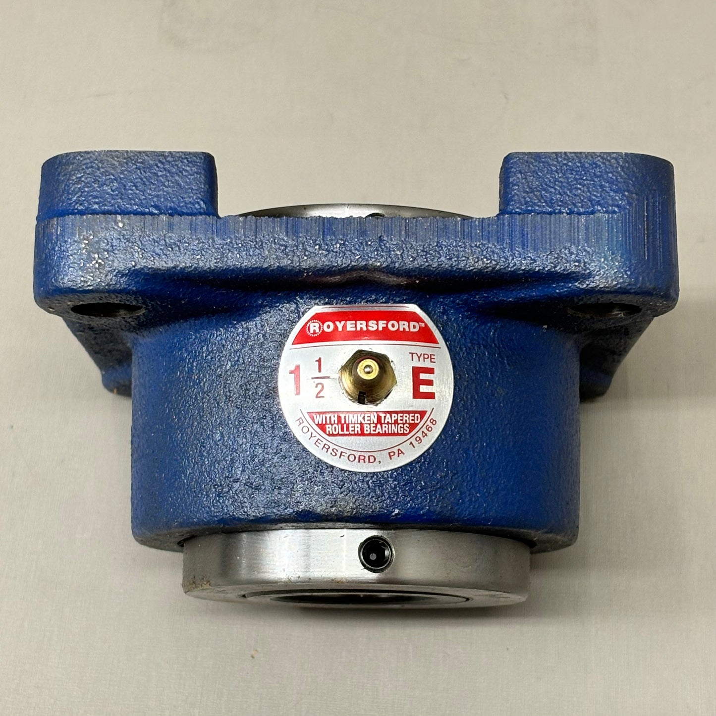 ROYERSFORD Type E 4-Bolt Square Flange Bearing 1-1/2" Dual Locking 20-05-0108