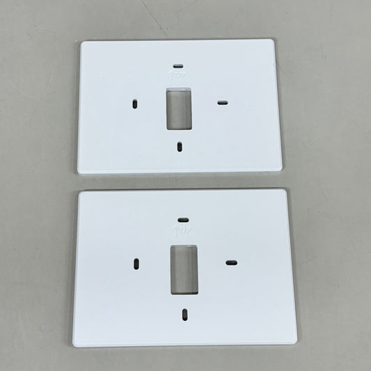 PRO (2 PACK) Universal Wall Plate for Pro1 Thermostats 5.5"H x 7.5"W White T119