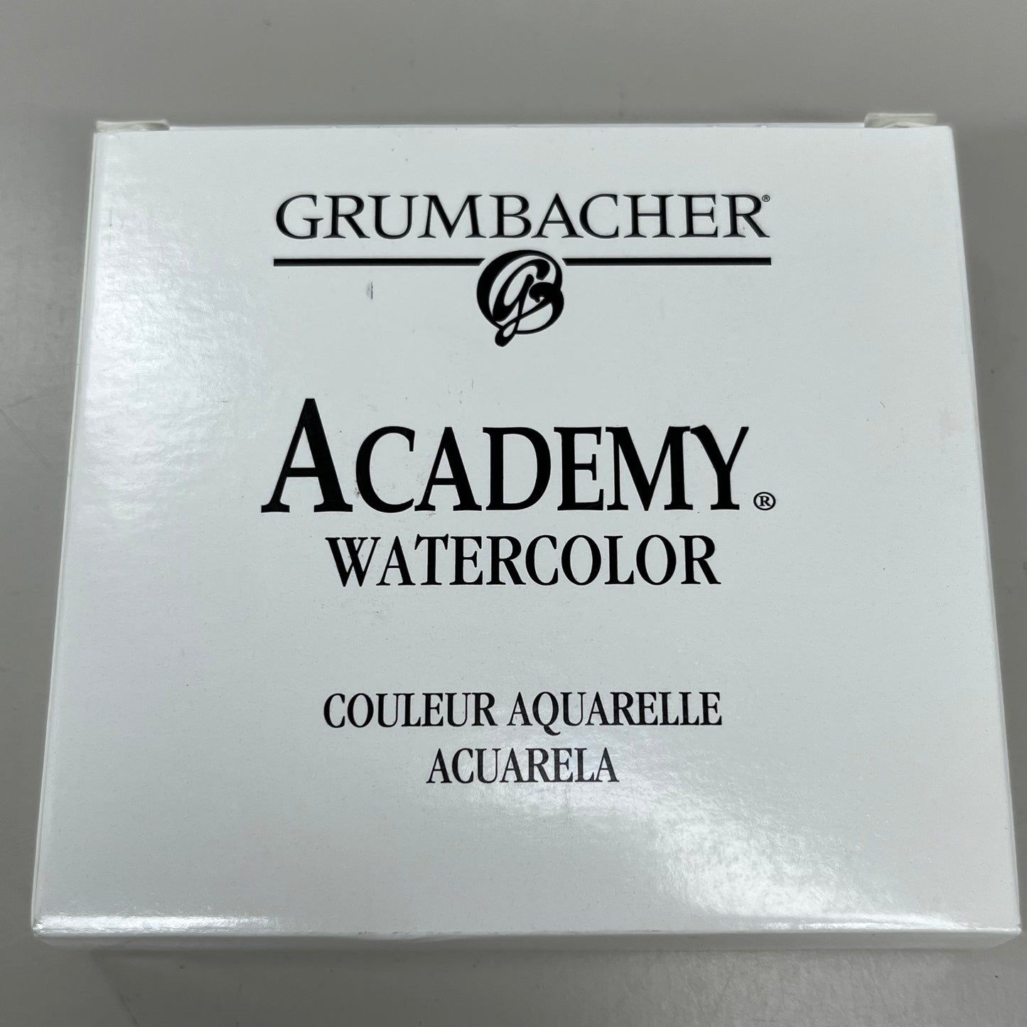 GRUMBACHER 6-PACK! Academy Watercolor Paint Geranium Lake .25 fl oz / 7.5 ml 0123 (New)
