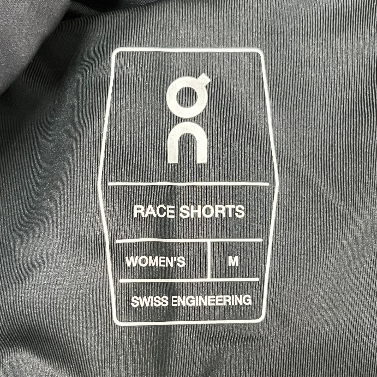 ON RUNNING Women's Active Wear Race Shorts Sz-Medium Black 215.00132