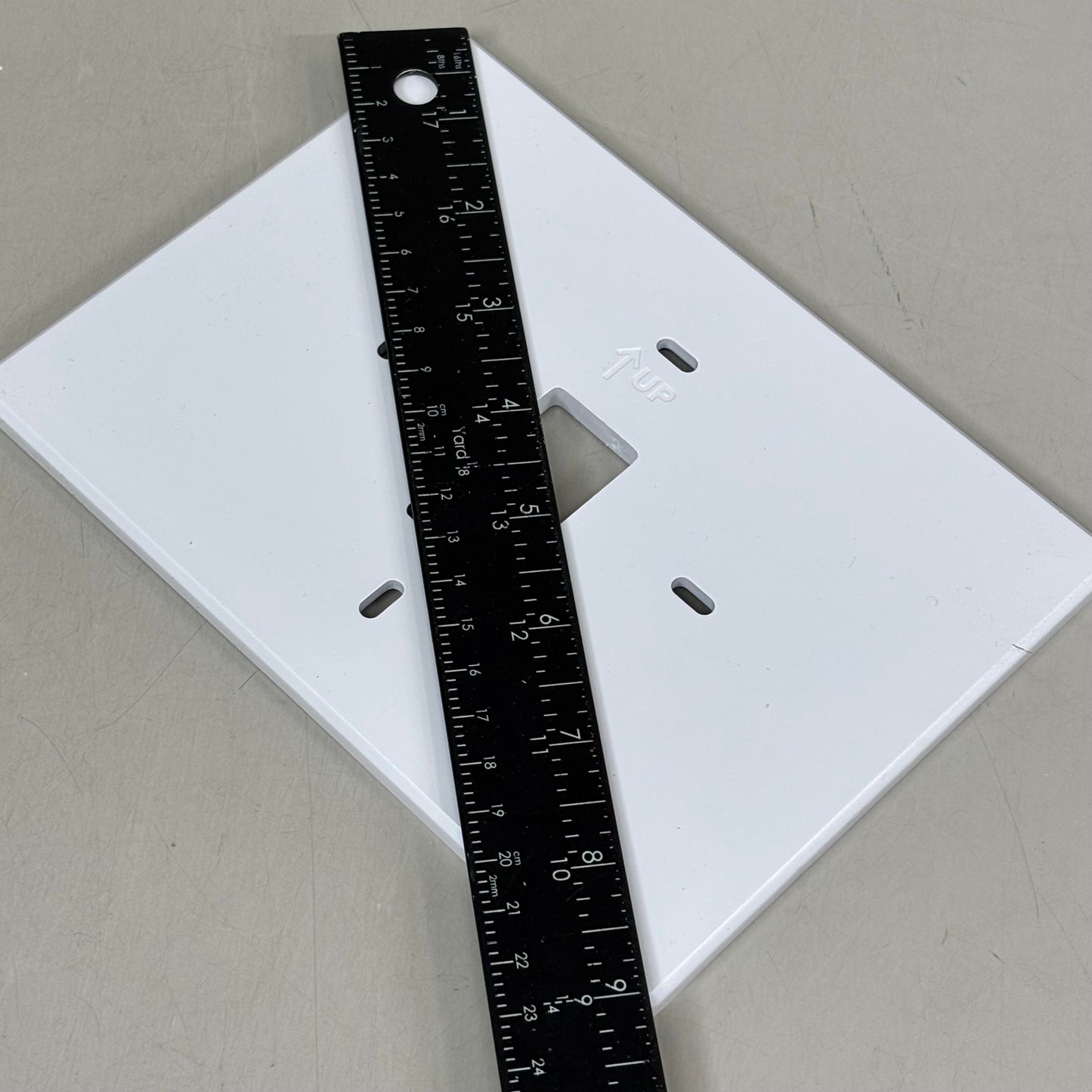 PRO (2 PACK) Universal Wall Plate for Pro1 Thermostats 5.5"H x 7.5"W White T119