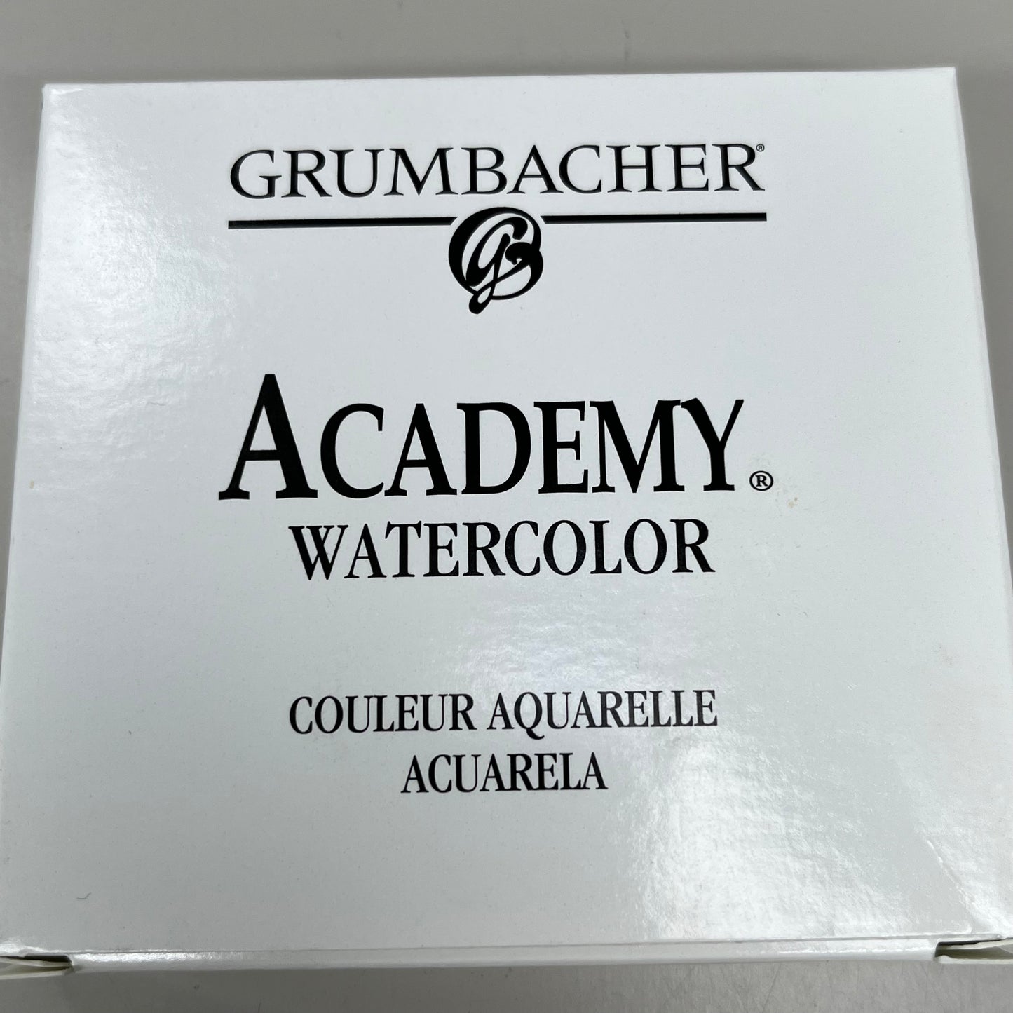 GRUMBACHER 6-PACK! Academy Watercolor Paint Hookers Green Light .25 fl oz / 7.5 ml A107 (New)