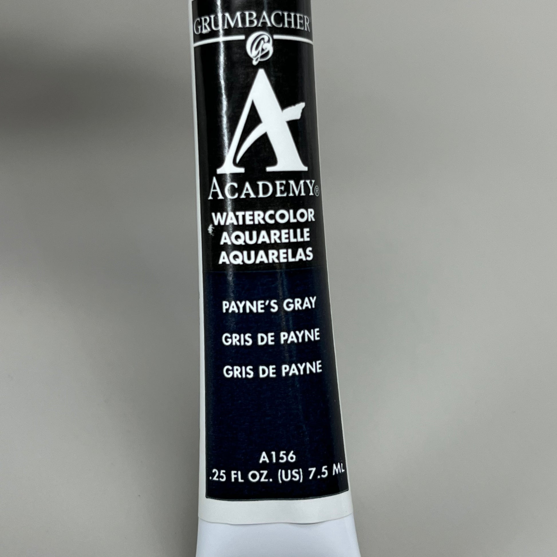 Grumbacher Academy Watercolor, Payne's Grey - 7.5 ml Tube