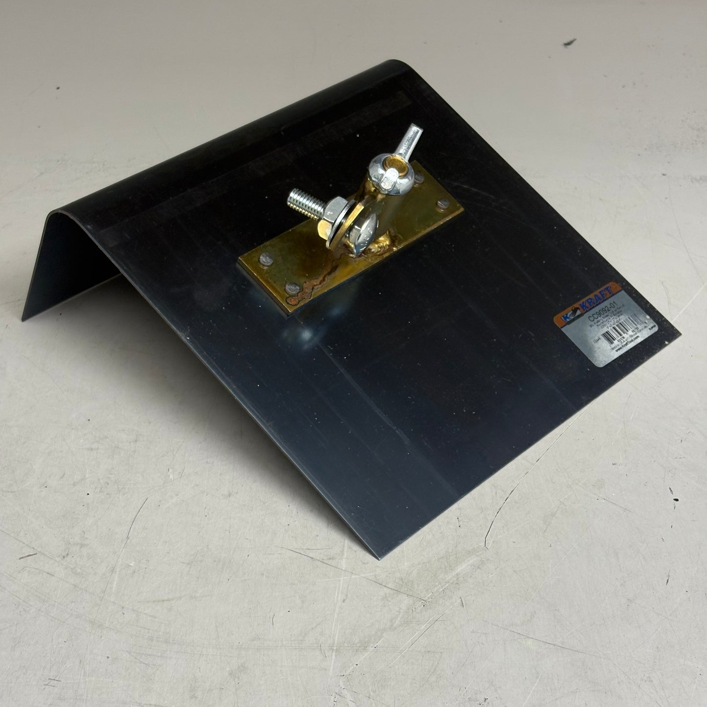 KRAFT TOOL CO Lip Blue Steel Walking Nose Tool 9" x 9" 3/4"R 4" CC9092-01