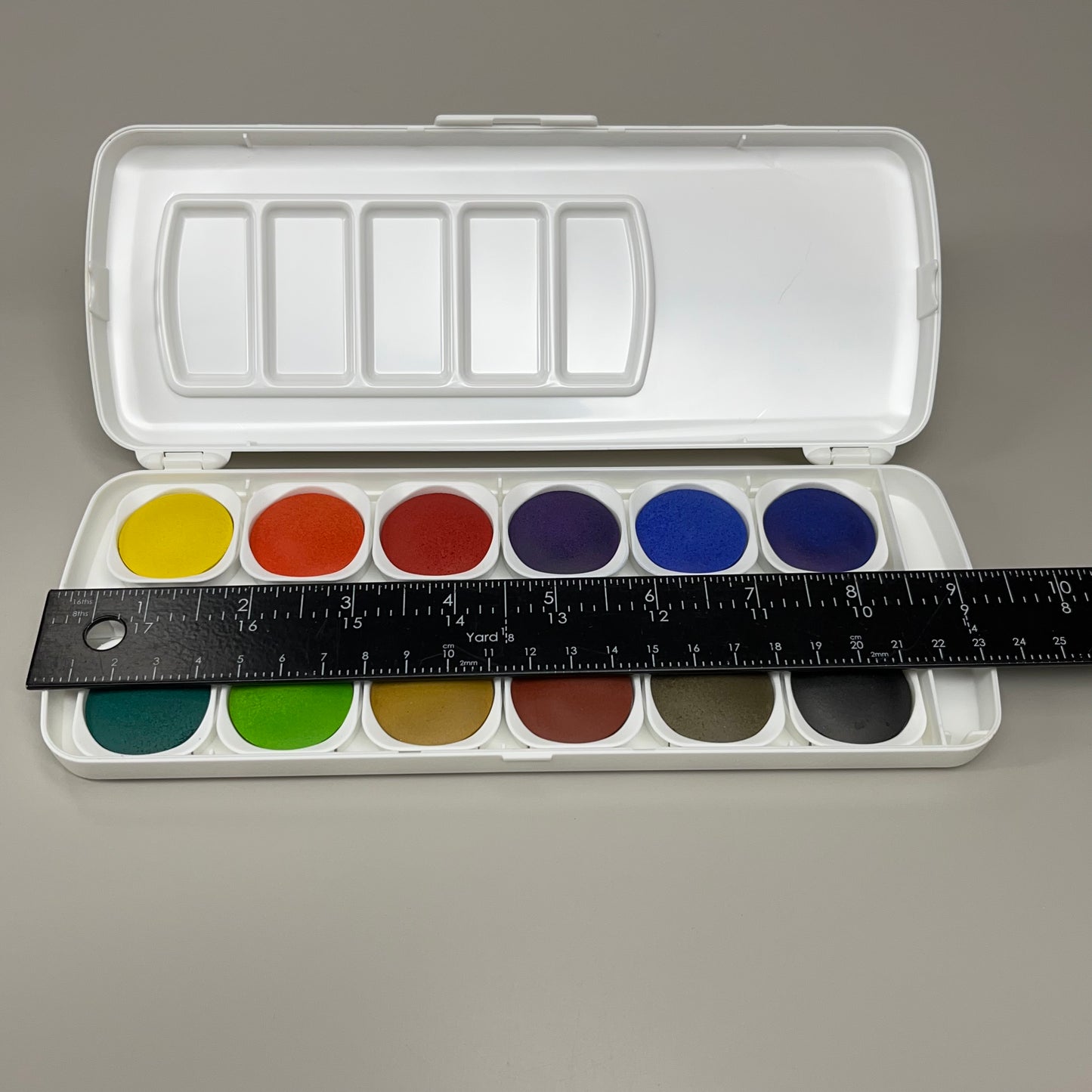 GRUMBACHER Academy Watercolor Paint 12-Color Set 27 Fluid Oz WCT12.SET (New)