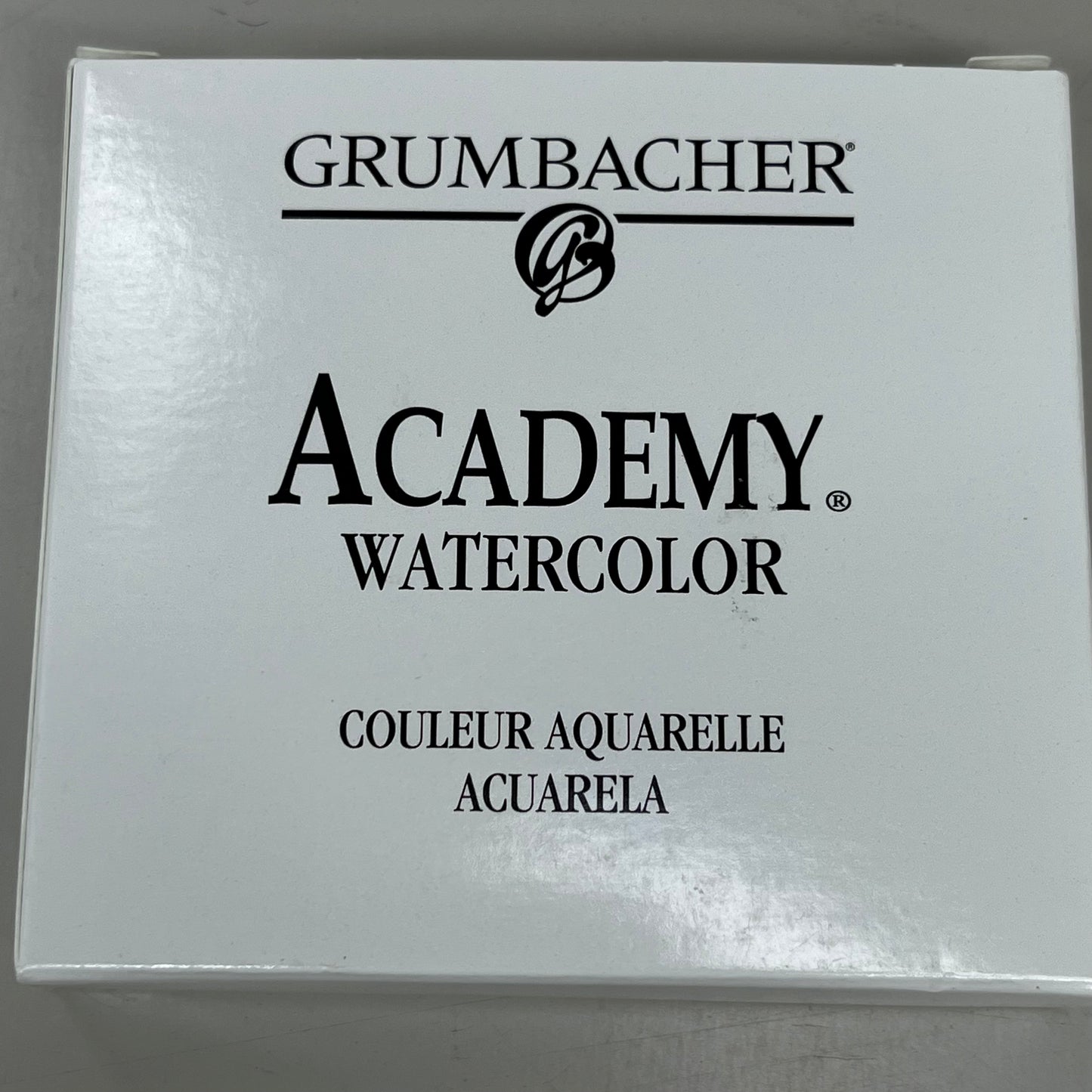GRUMBACHER 6-PACK! Academy Watercolor Paint Sepia .25 fl oz / 7.5 ml A192 (New)