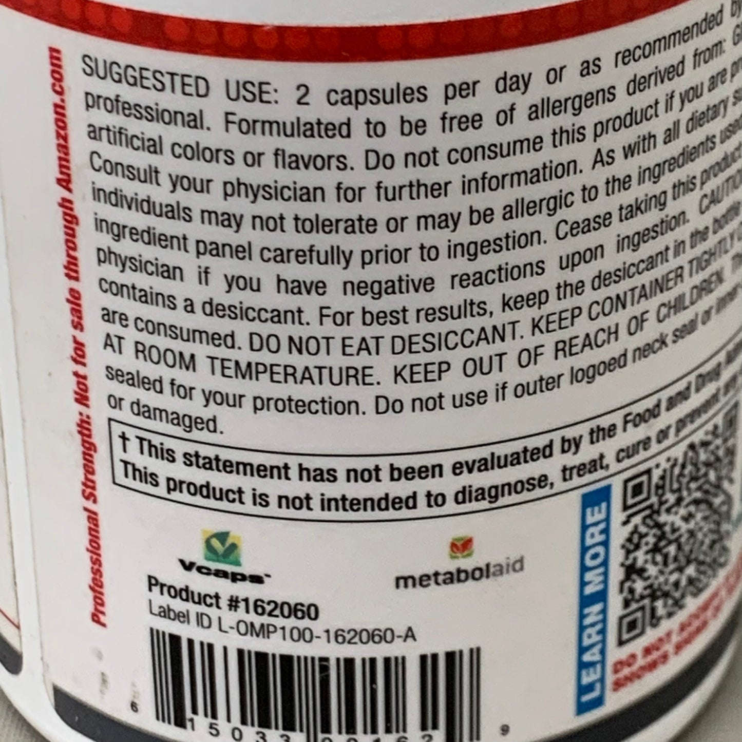 ZA@ ORTHO MOLECULAR(2 PACK,60 CAPSULES EACH) HiPhenolic Cardiovascular Health BB2/25 C