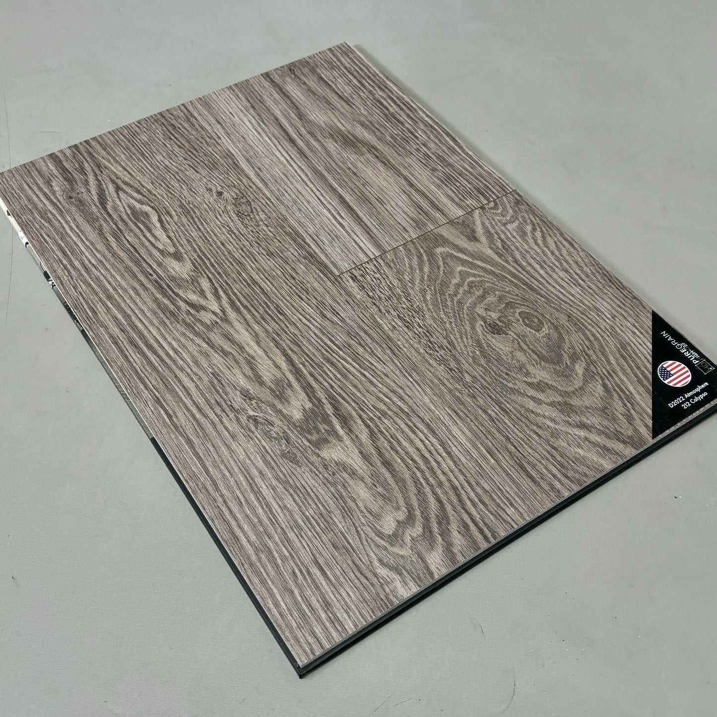 ZA@ ENGINEERED FLOORS (6 PACK) Pure Grain Luxury Vinyl Tile (DLVT) Samples 18"X13" Assorted Colors