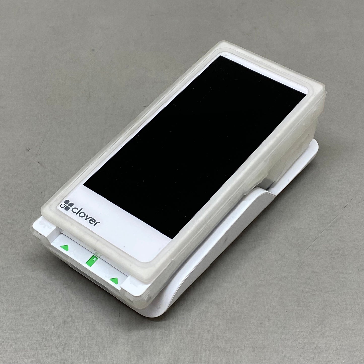 CLOVER FLEX  POS System/ Mobile Card Swiper For Retail,Restaurants Etc!  7.75"x3.25"x2" White (As-is (See Images))