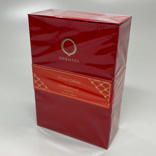 ORIENTICA Amber Rouge Eau De Parfum for Women Luxury Collection 2.7 oz (New)