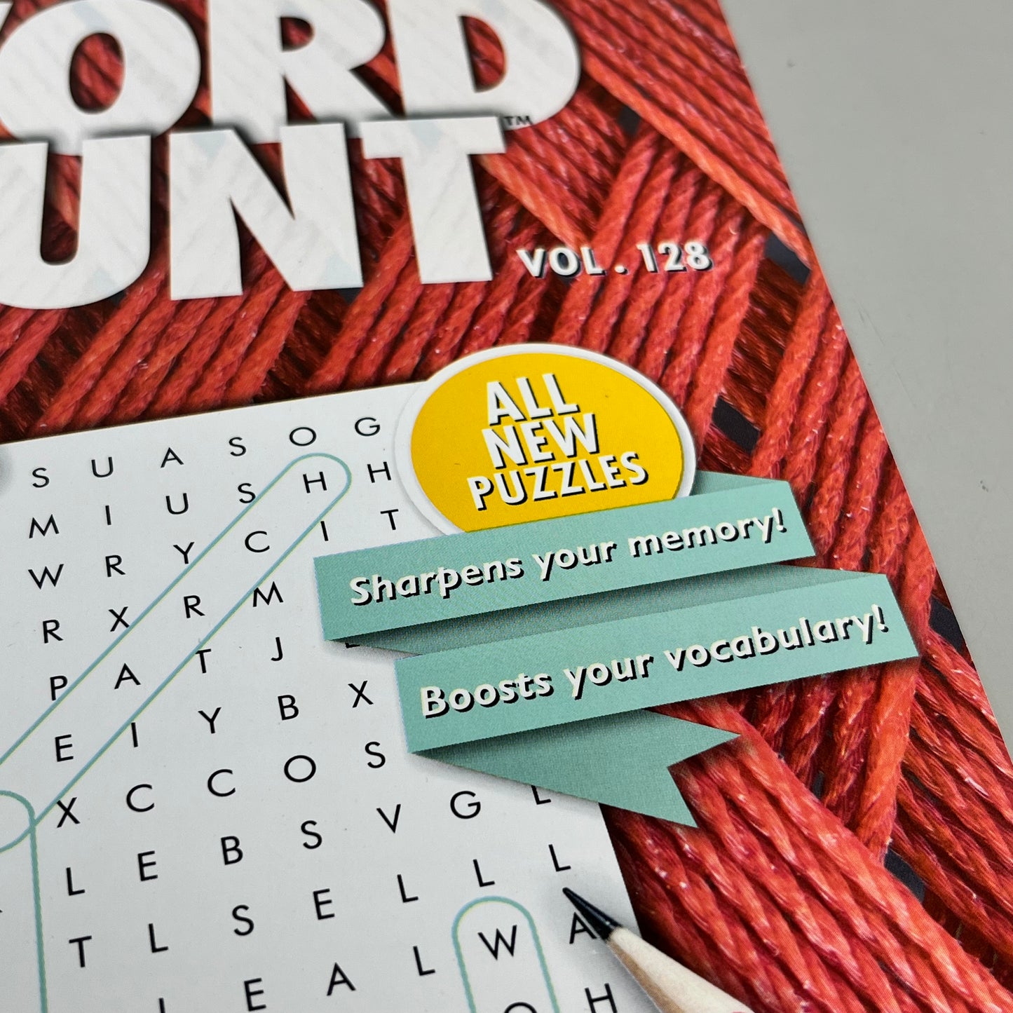 WORD HUNT (4 PACK) Large Print Word Search Puzzles Vol. 125, 126, 127, 128 353231