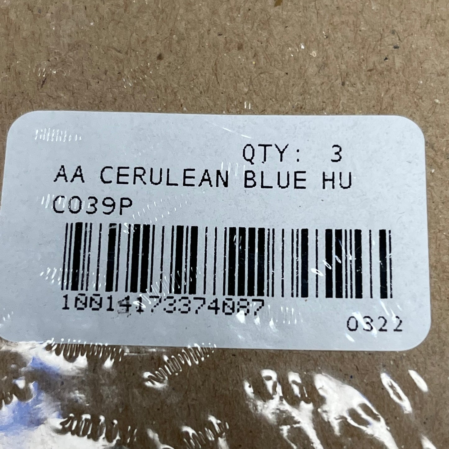 GRUMBACHER 3-PACK! Academy Acrylic Cerulean Blue Hue 2.5 fl oz / 75 ml C039P (New)