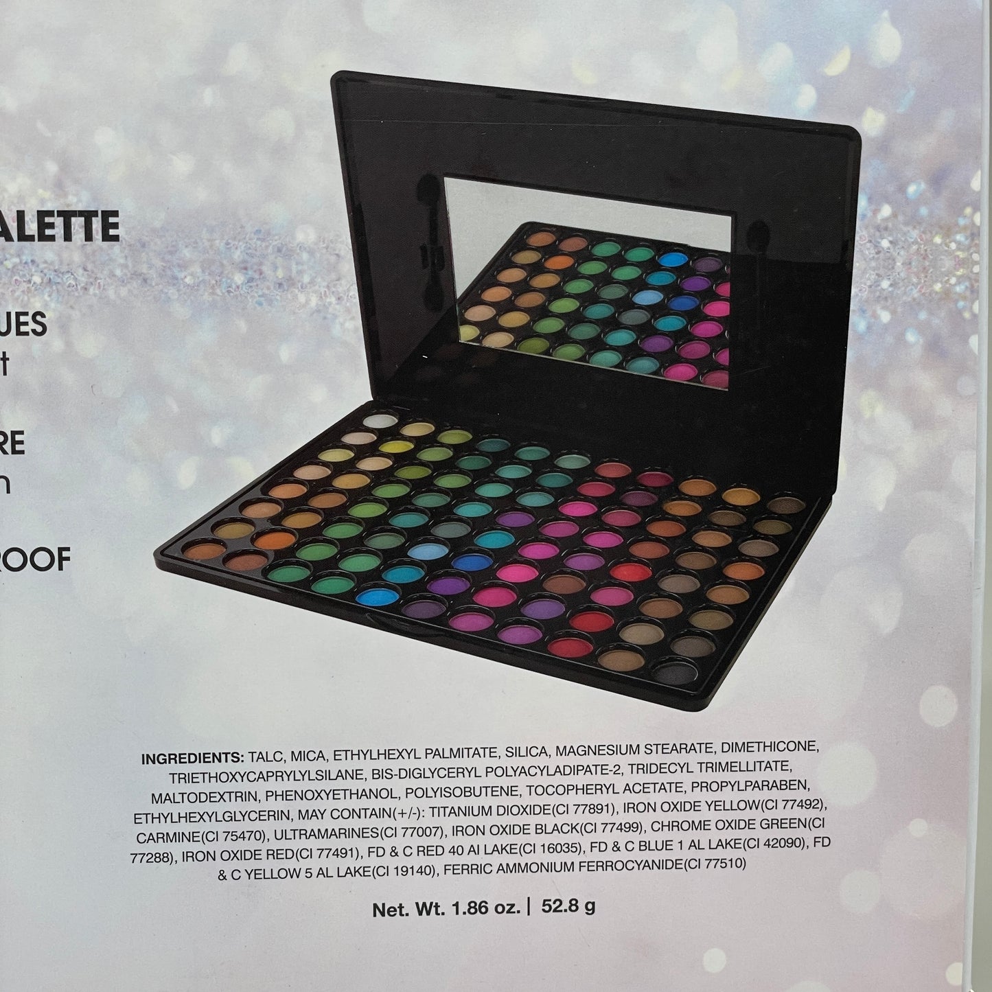 BEBEAUTIFUL Professional Makeup Eye Shadow 88 Matte Palette 314501