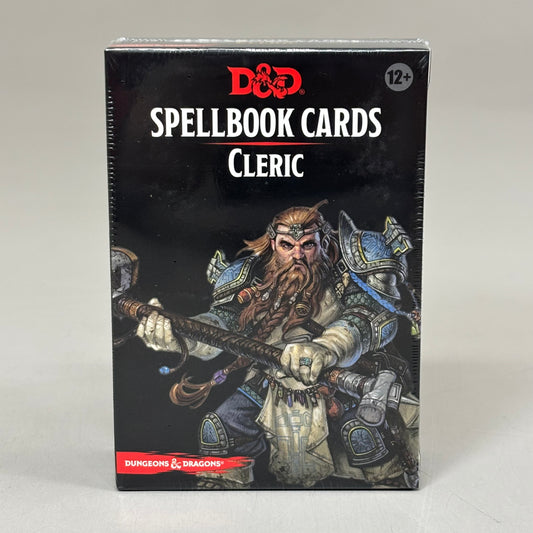 DUNGEONS & DRAGONS Spell Book Cards Cleric 153 Durable Laminated Cards C56660000