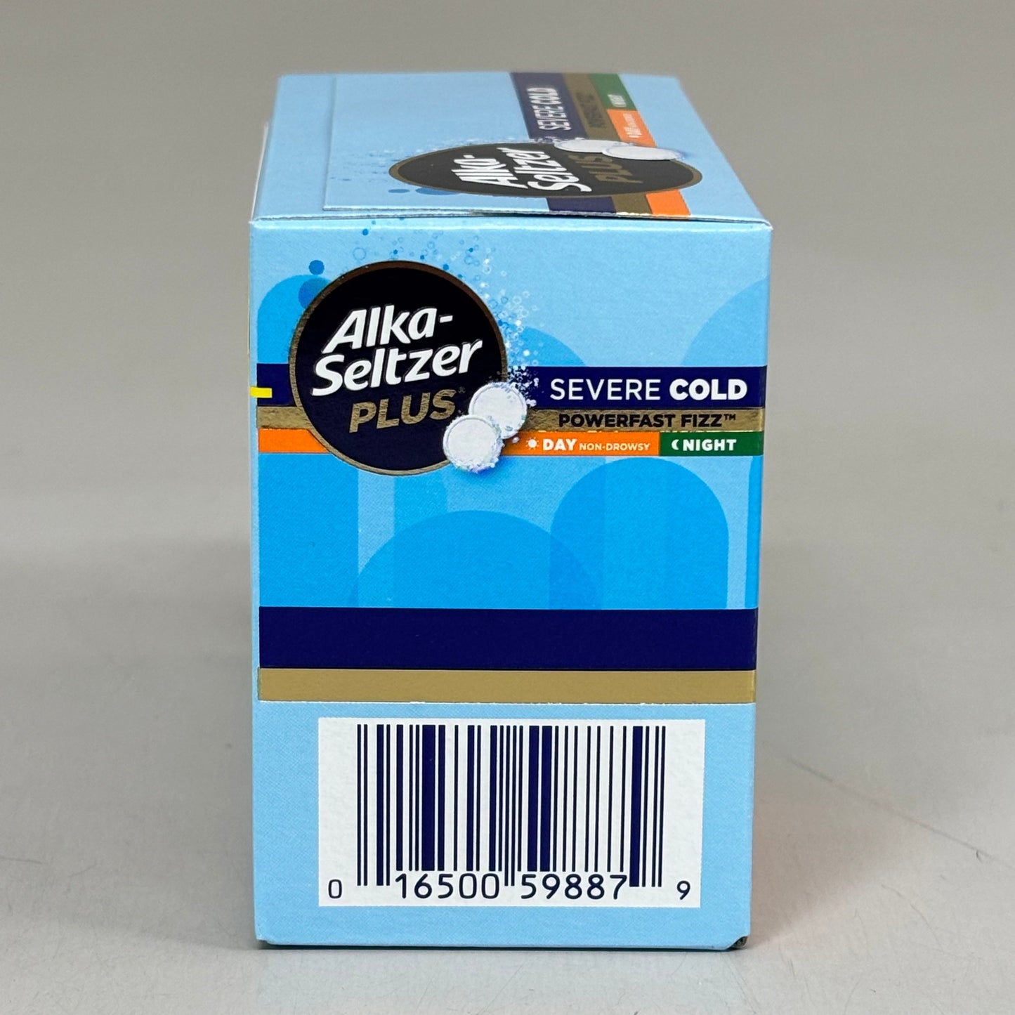 ZA@ ALKA-SELTSER PLUS (2 PACK, 24 TABLETS EACH) Severe Cold 16 Day + 8 Night Tabs BB 03/26 A