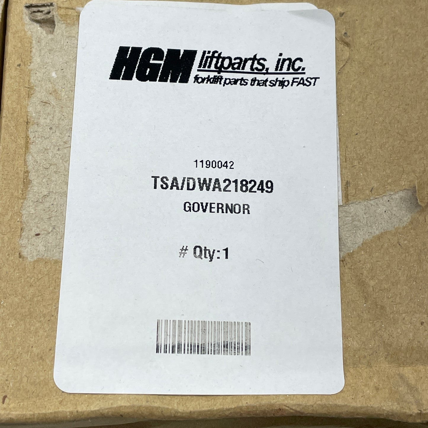 HGM LIFTPARTS, INC. Doosan DAEWOO Governor Forklift Part DWA218249