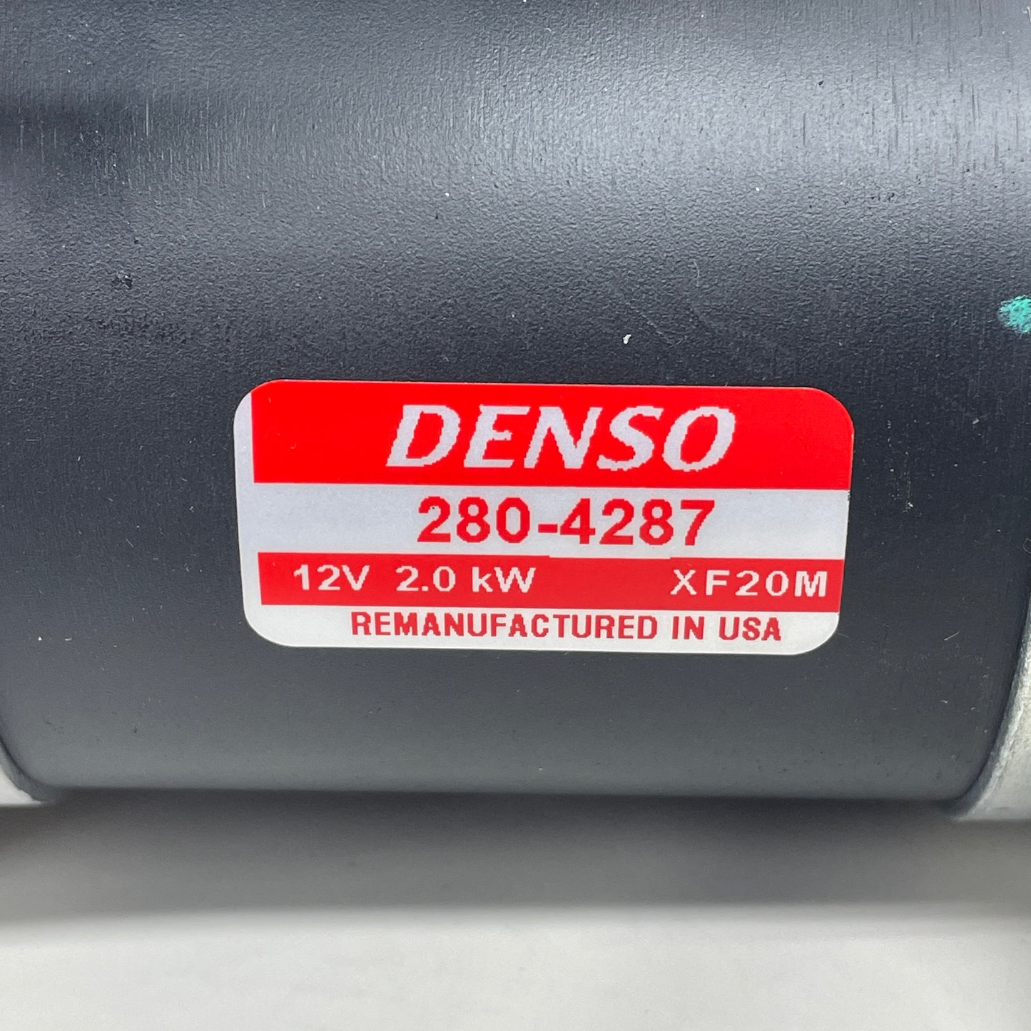 DENSO Starter 12V 2.0 KW 280-4287 (Remanufactured)