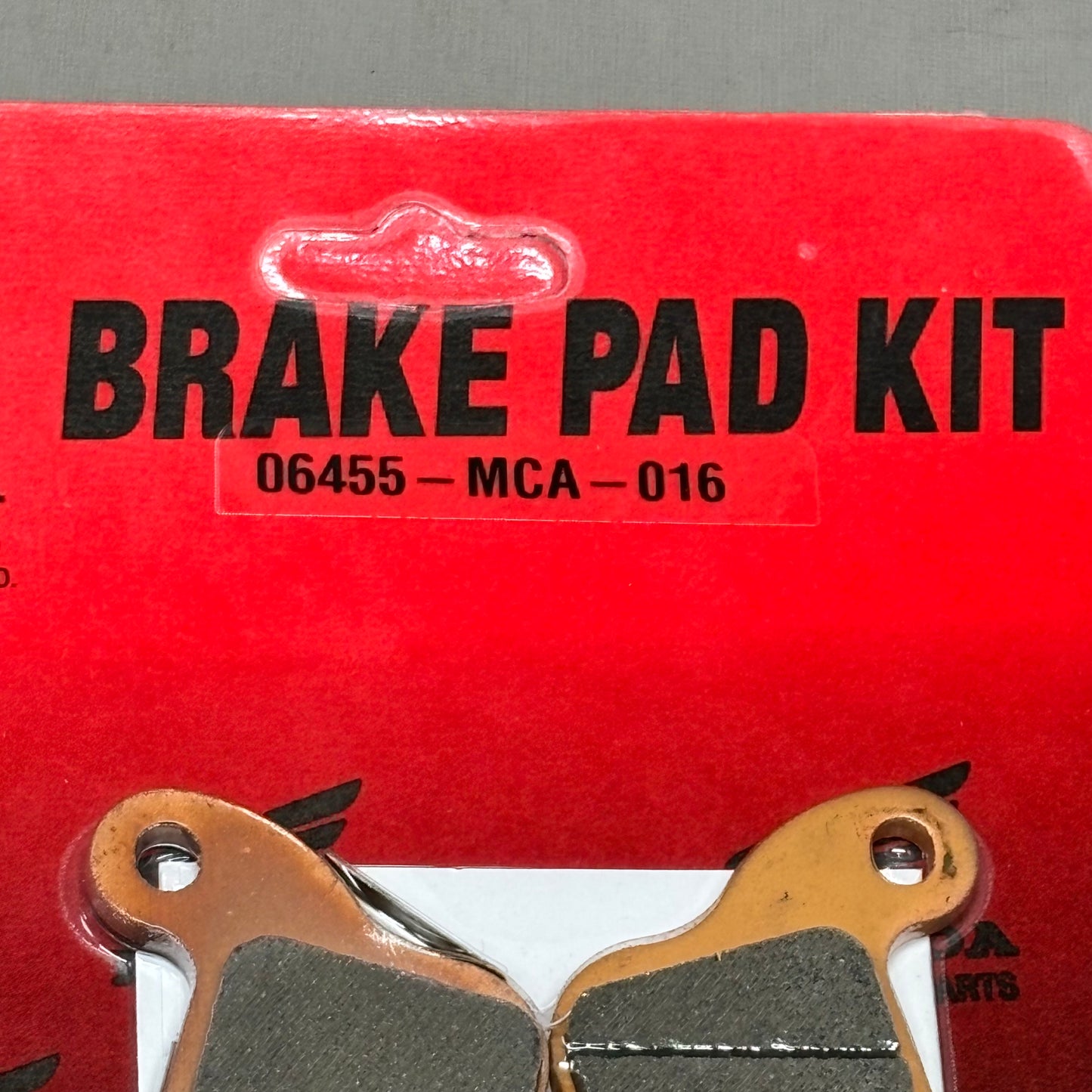 HONDA Front Brake Pad Gold Wing-GL1800 Valkyrie Bagger-GL1800B OEM 06455-MCA-016