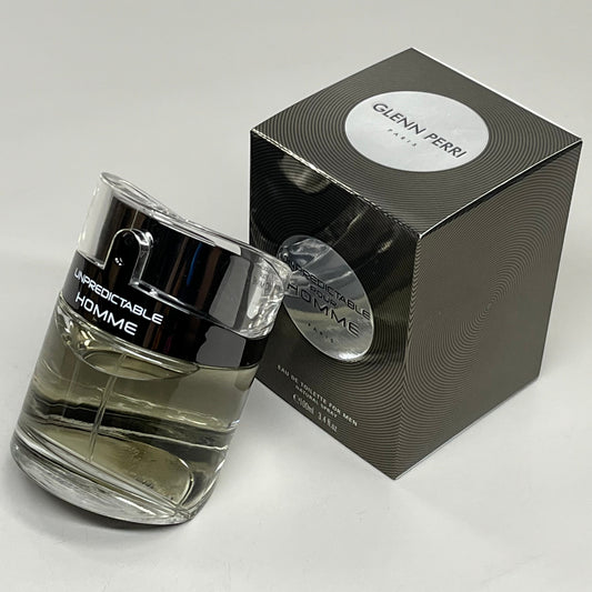 ZA@ GLENN PERRI Unpredictable Pour Homme For Men 3.4 oz / 100ml (New) B