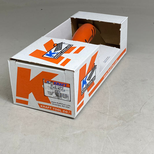 KRAFT TOOL CO Round End Plexi-Plastic Trowel with ProForm Handle 12" x 3-1/2"