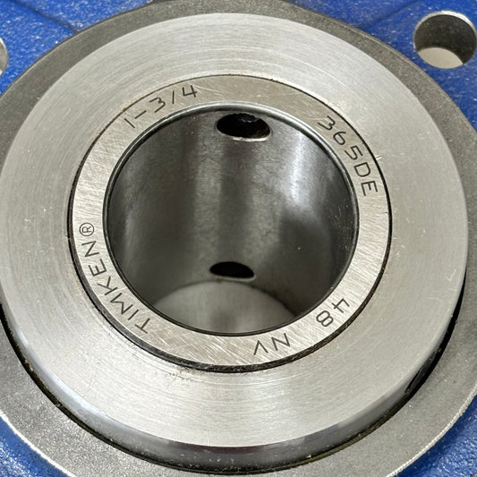 ROYERSFORD Type E Piloted Flange Bearings 1-3/4" Non-Expansion Blue 20-06-0112