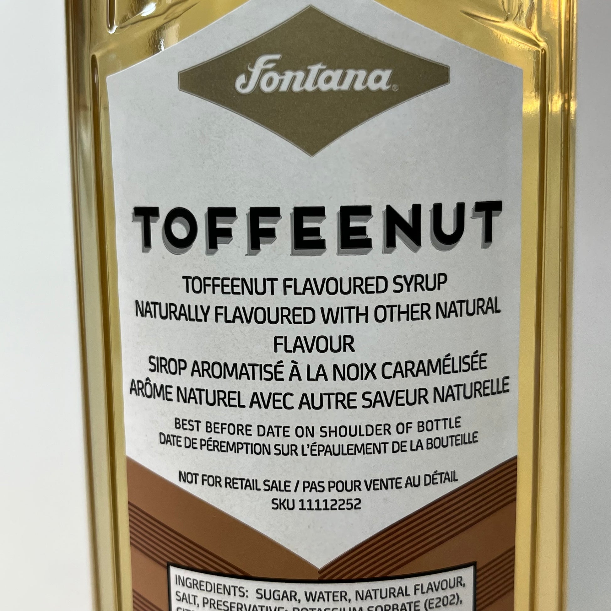 toffee nut syrup fontana