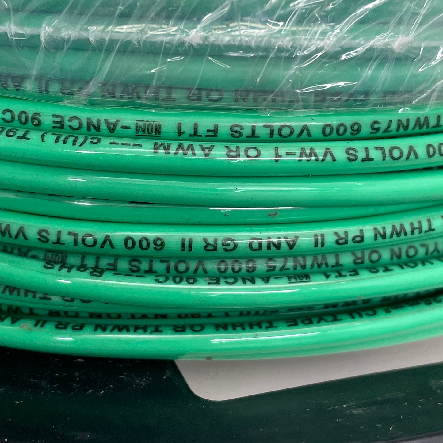 SOUTHWIRE Building Insulated Wire THHN 10 SOL Cu Green 500' 11599801