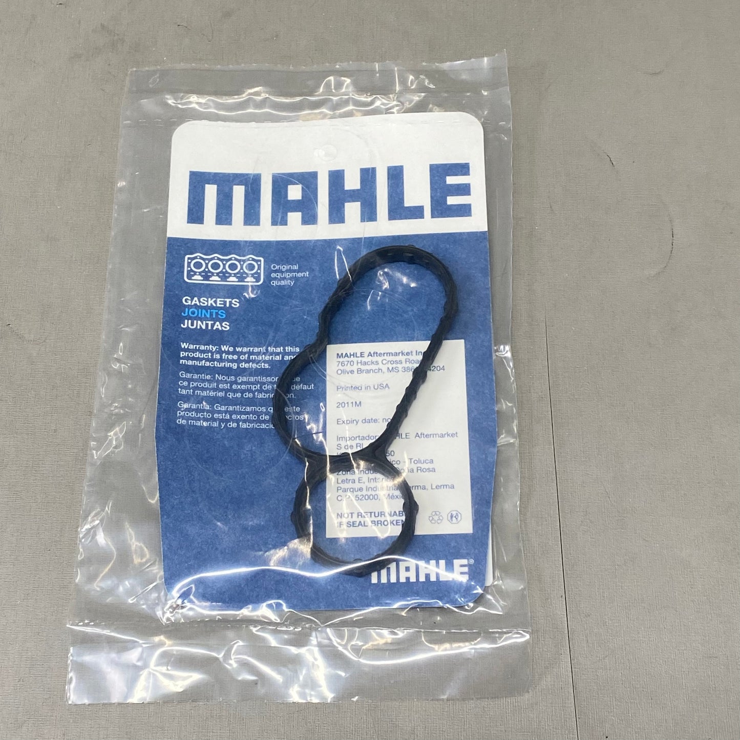 MAHLE Engine Oil Filter Adapter Gasket Replacement Part For Ford B32580